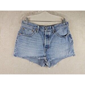 Levi's 501 Women's Denim Cut Off Jean Shorts Size 32
